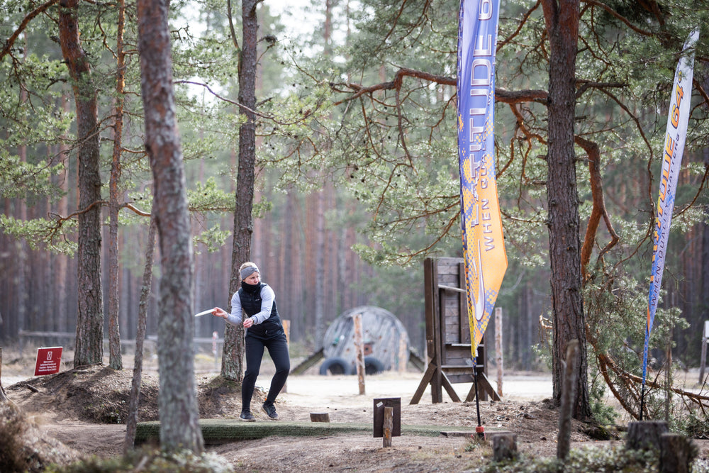 The popularity of disc golf among Estonian women is continually growing