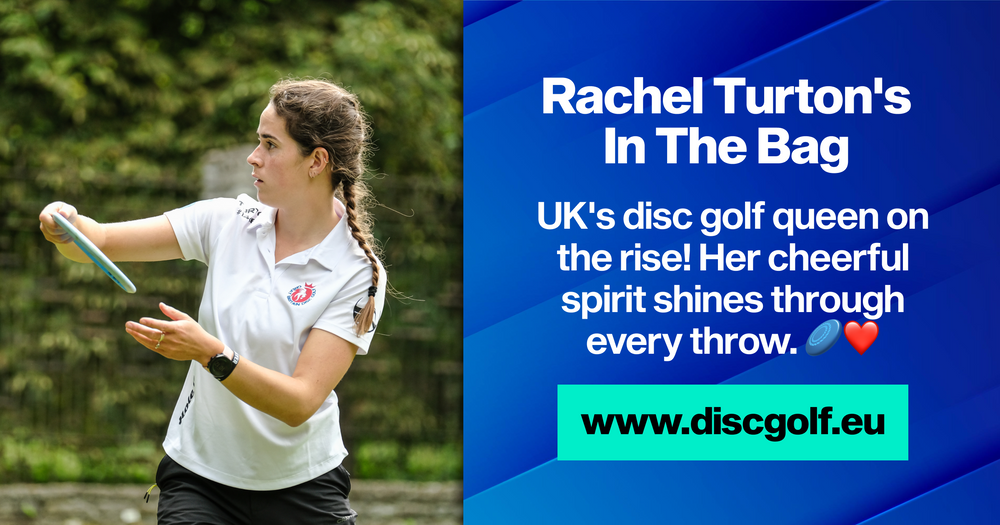 Rachel Turton's royal arsenal: in the bag of the UK's disc golf queen