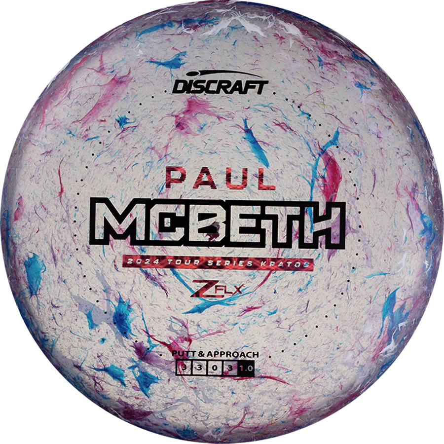 Discraft Jawbreaker Z FLX Kratos - 2024 Tour Series Paul McBeth