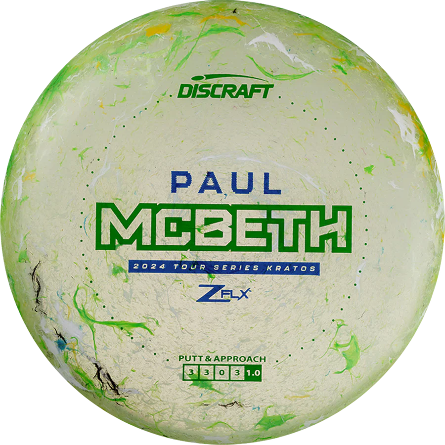 Discraft Jawbreaker Z FLX Kratos - 2024 Tour Series Paul McBeth