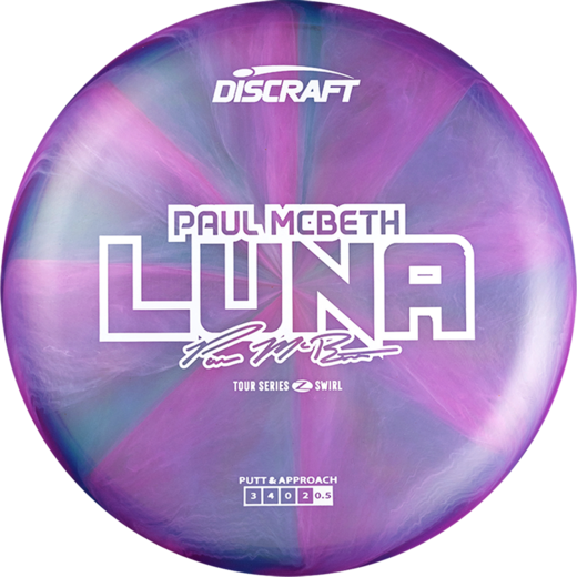Discraft Z Swirl Luna - 2025 Tour Series Paul McBeth