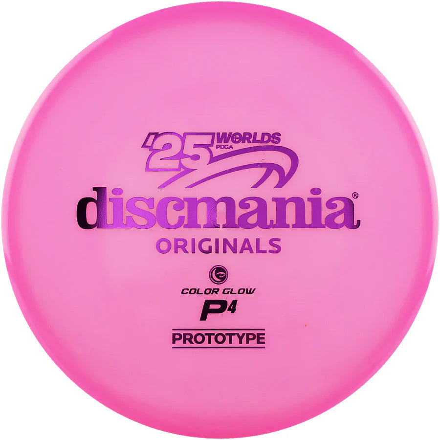 Discmania C-Line Glow P4 - Worlds Fundraiser 2025