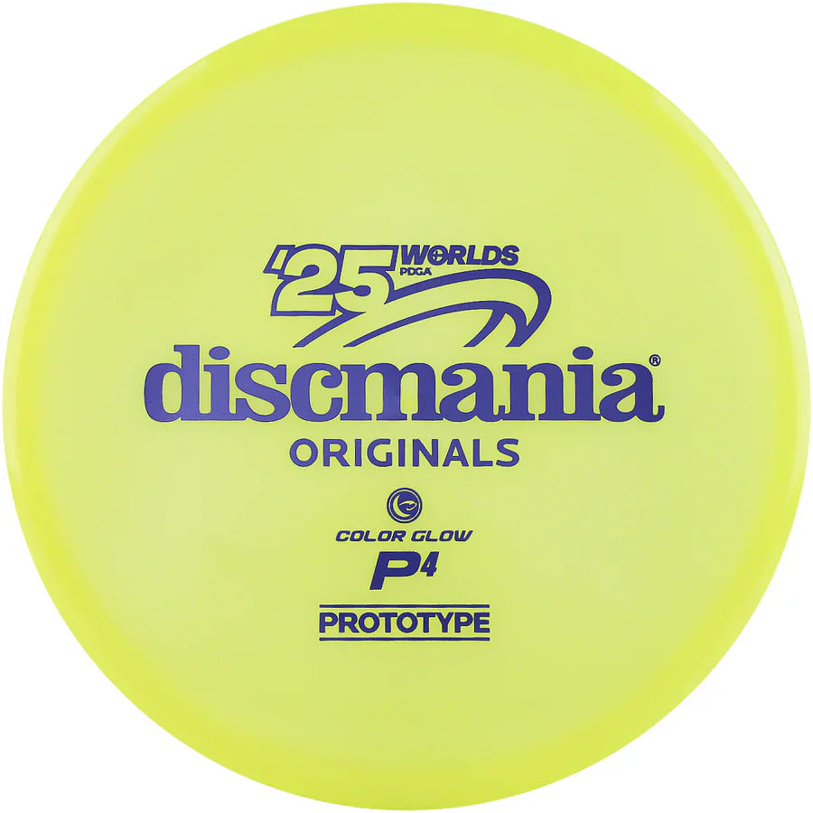Discmania C-Line Glow P4 - Worlds Fundraiser 2025
