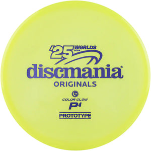 Discmania C-Line Glow P4 - Worlds Fundraiser 2025