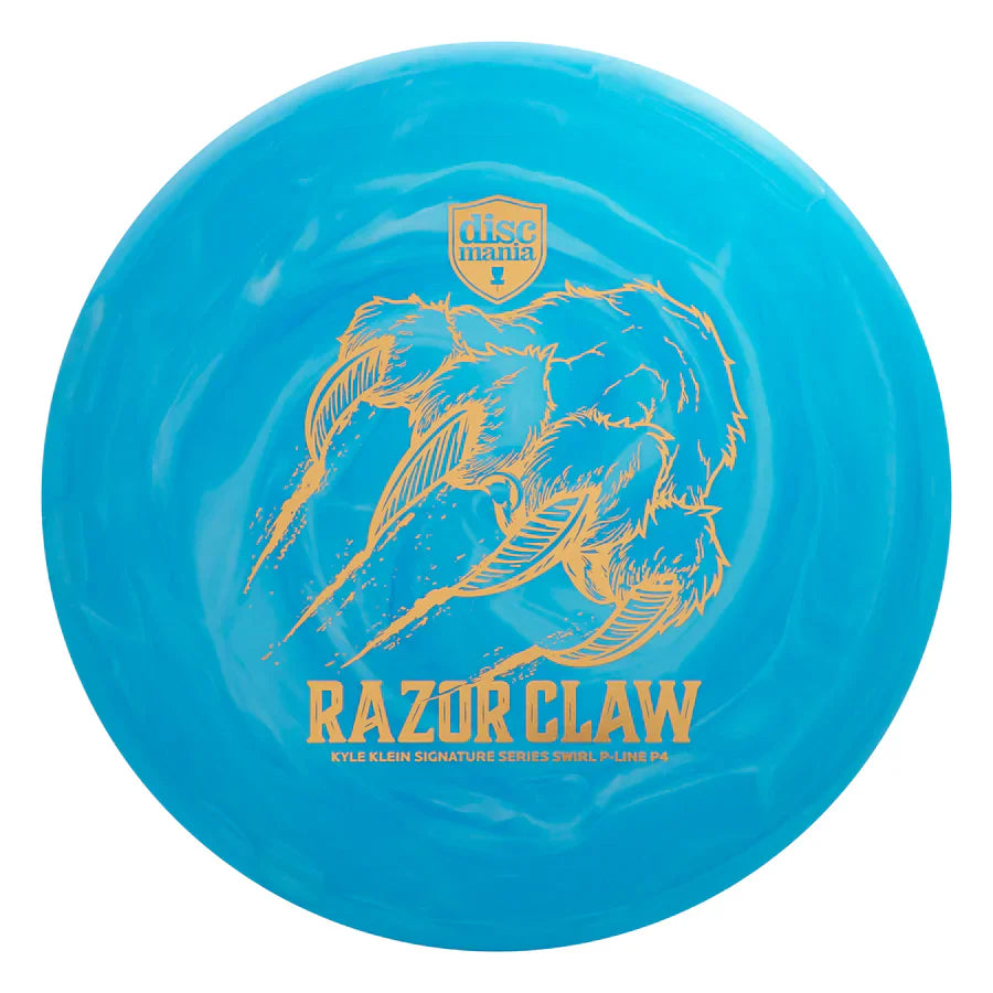 Discmania P-Line P4 Swirl - Razor Claw Kyle Klein Signature Series