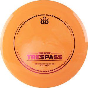 Dynamic Discs Supreme Trespass