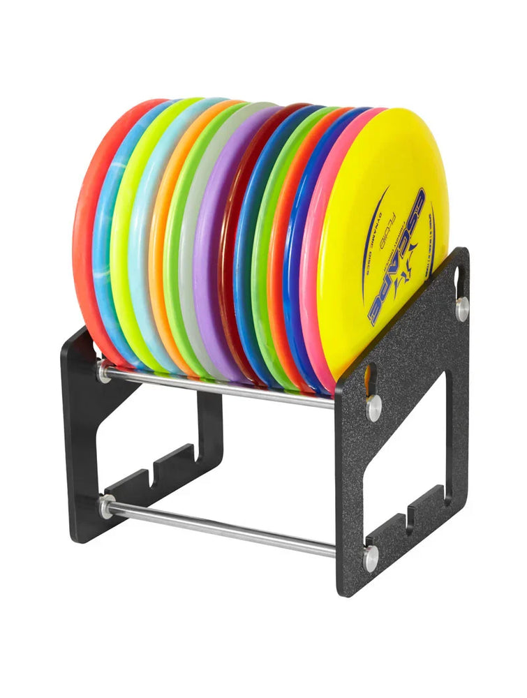 Züca Compact Disc Golf Rack Black