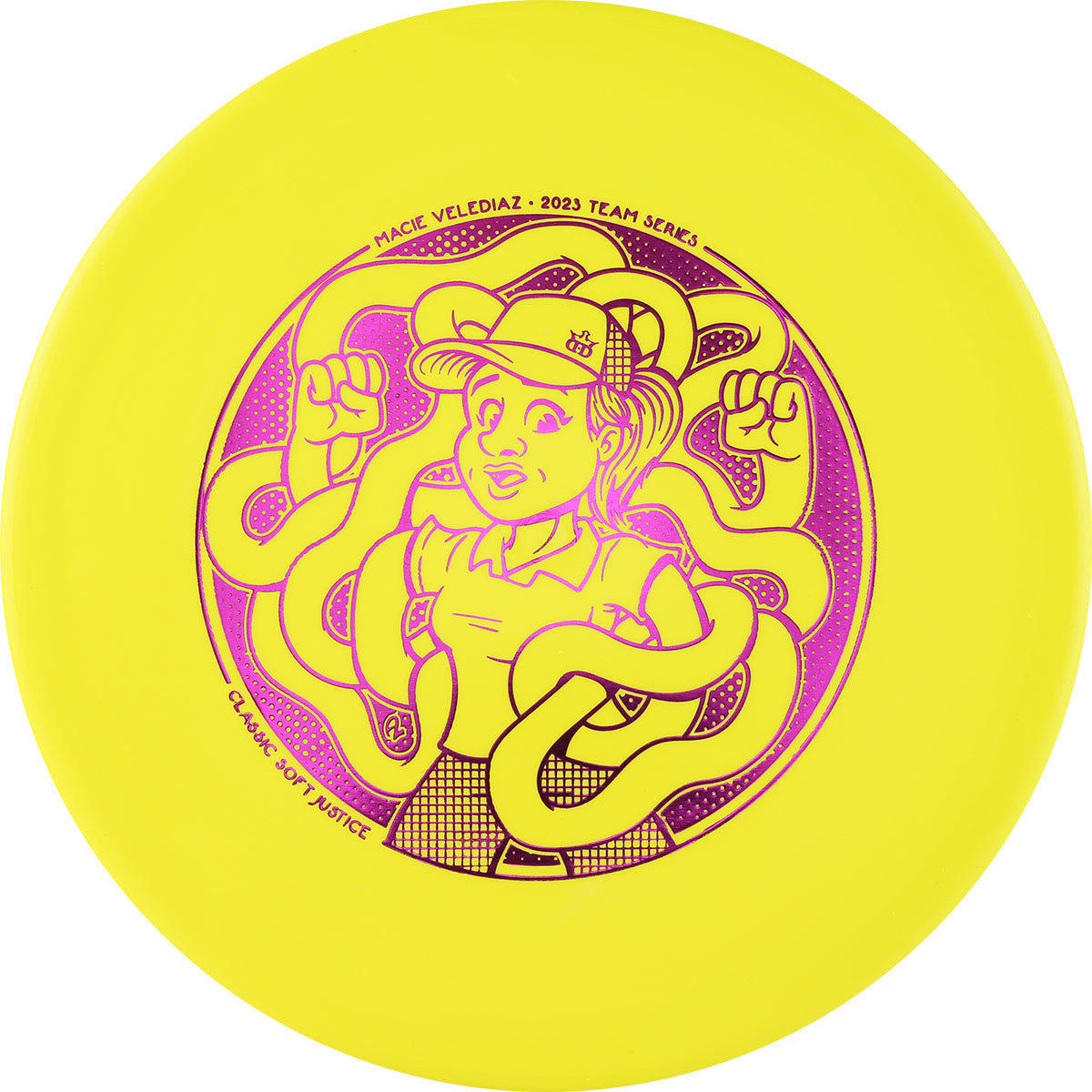 Dynamic Discs Classic Soft Justice Macie Velediaz Team Series