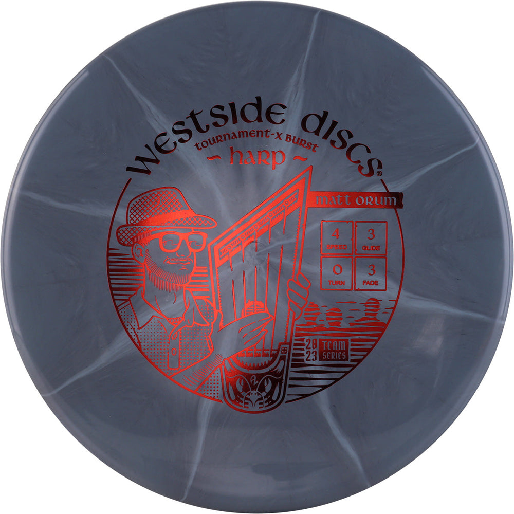
                  
                      Load image into Gallery viewer, Westside Discs Tournament-X Burst Harp - Matt Orum Team Series 2023
                  
              