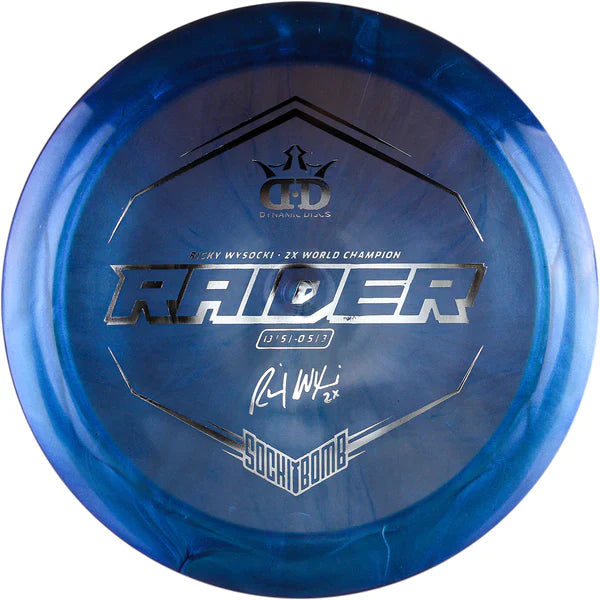 
                  
                      Load image into Gallery viewer, Dynamic Discs Lucid-X Chameleon Raider - Ricky Wysocki Team Series
                  
              