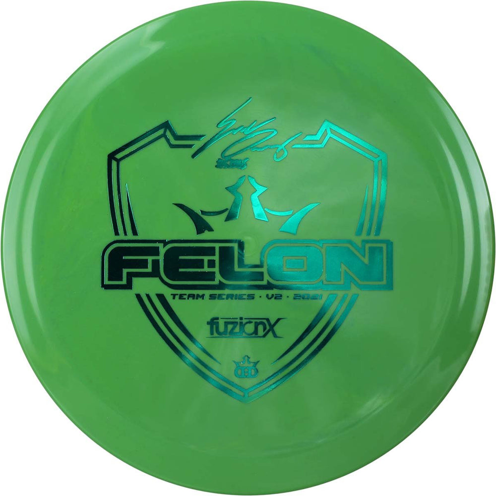 
                  
                      Load image into Gallery viewer, Dynamic Discs Fuzion-X Felon Eric Oakley Team Series V2 2021
                  
              