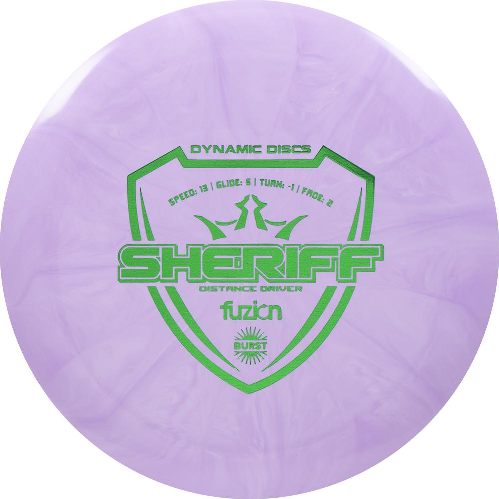 Dynamic Discs Fuzion Line Burst Sheriff