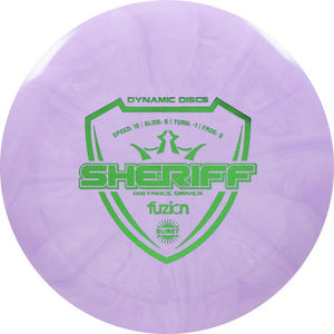 
                  
                      Load image into Gallery viewer, Dynamic Discs Fuzion Line Burst Sheriff
                  
              