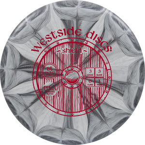 
                  
                      Load image into Gallery viewer, Westside Discs BT Line Medium Burst Shield
                  
              